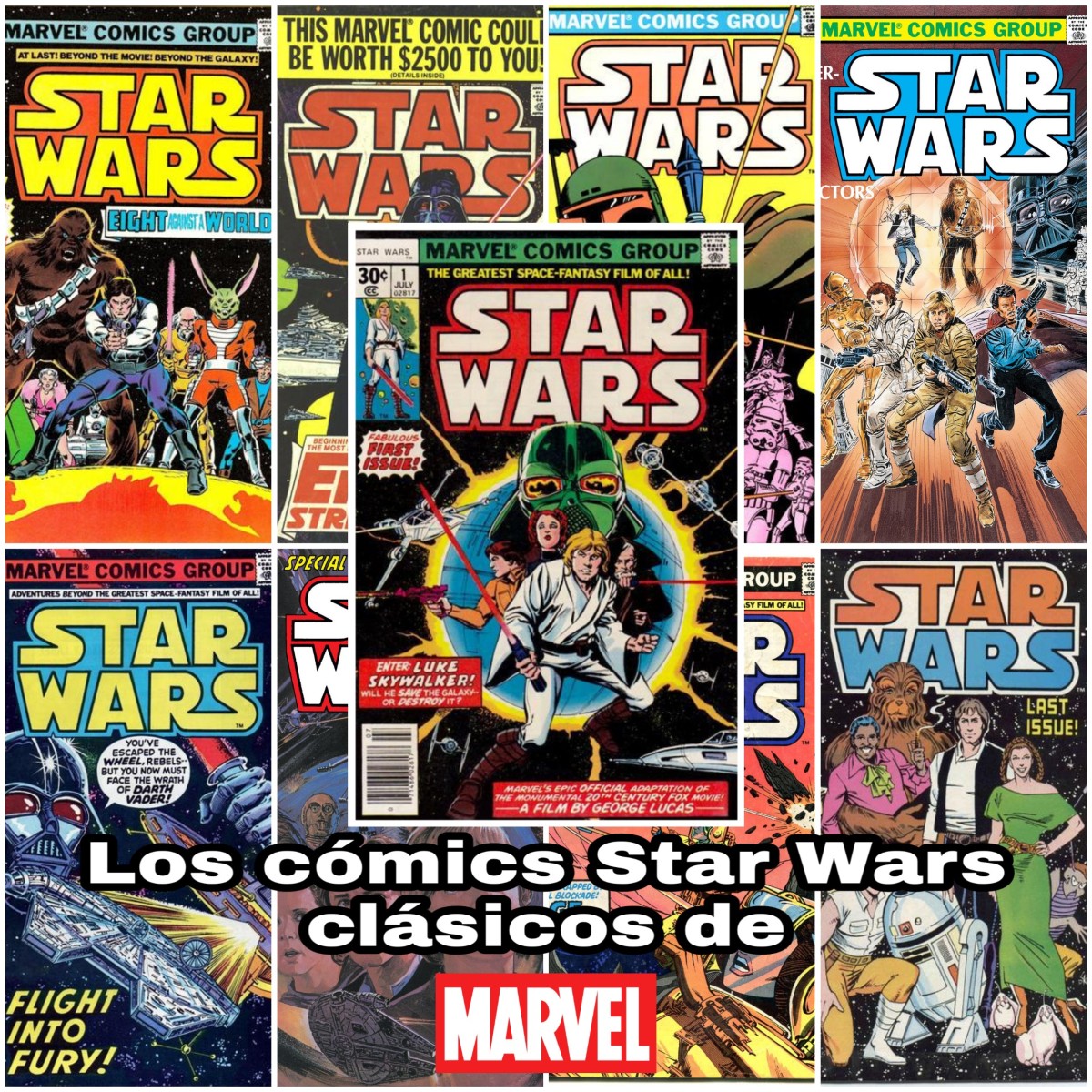 Los Cómics Star Wars clásicos de Marvel | La Biblioteca del Templo Jedi
