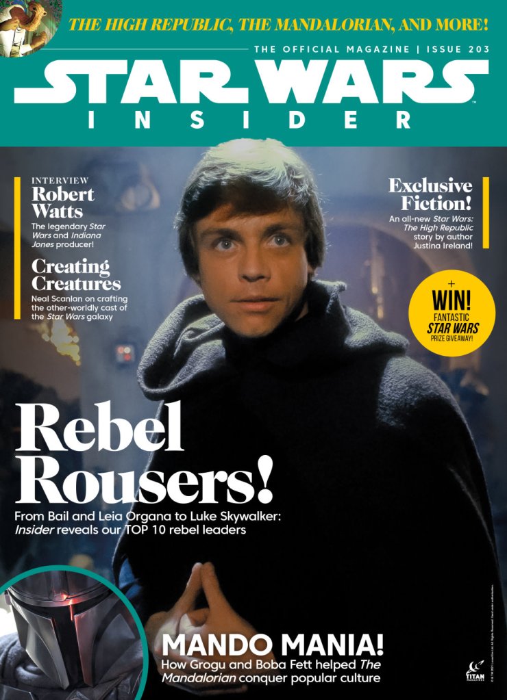 Portadas y contenido de la revista Star Wars Insider #203 | La Biblioteca  del Templo Jedi