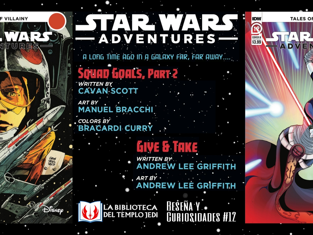 Reseña y curiosidades del cómic Star Wars Adventures #12