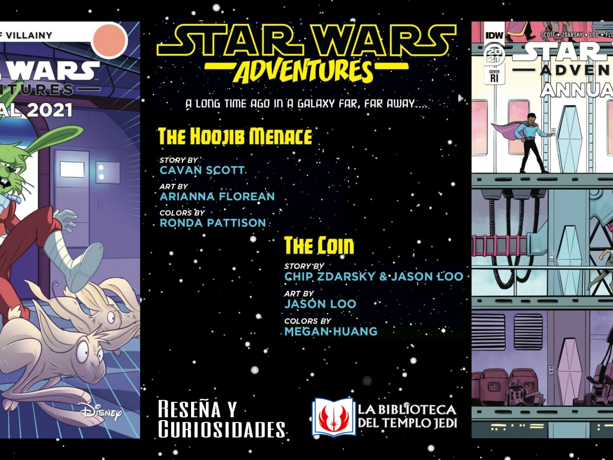 Reseña y curiosidades del cómic Star Wars Adventures Annual 2021