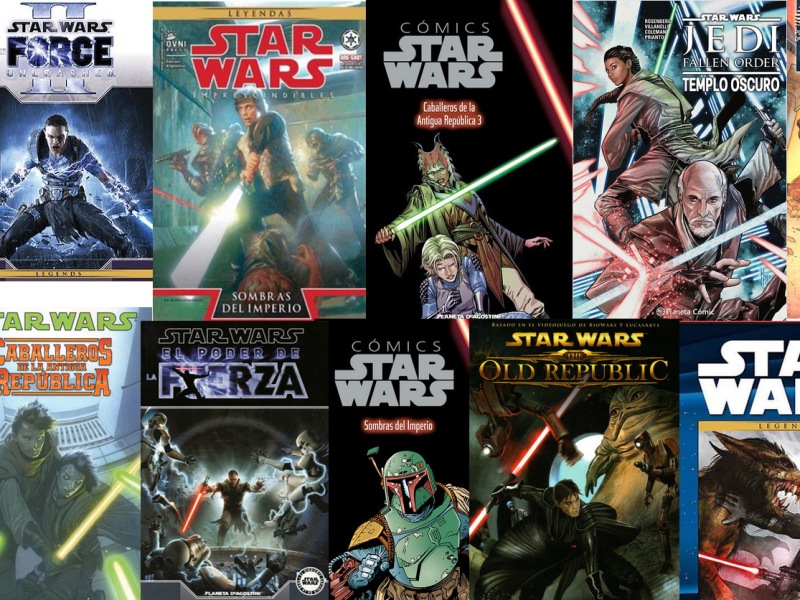 Cómics de Star Wars en español: Las publicaciones relacionadas con videojuegos