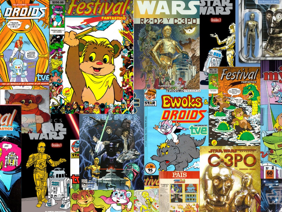 Comics de Star Wars en español: Los Droids y los Ewoks