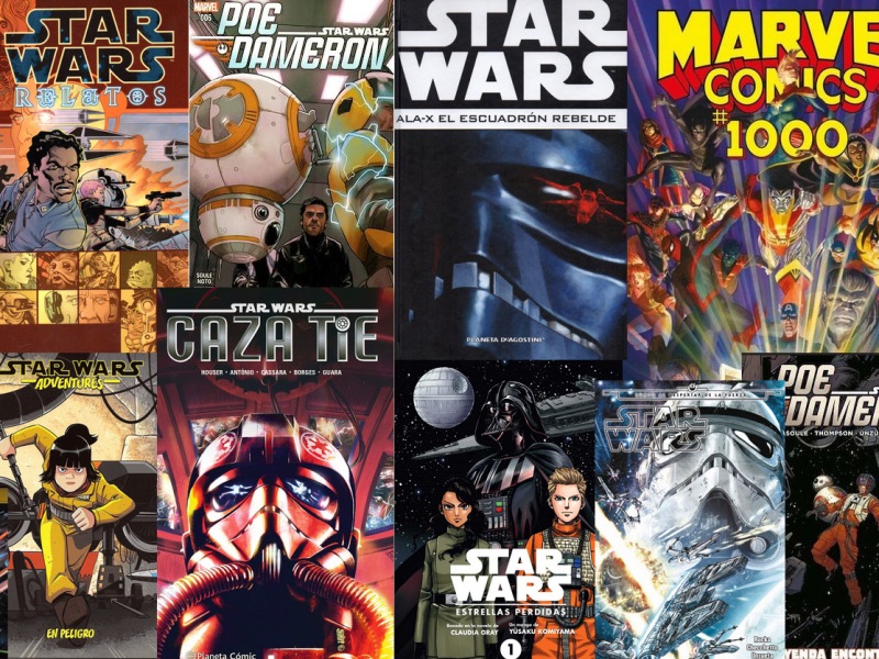 Comics de Star Wars en español: Historias de Pilotos de la saga