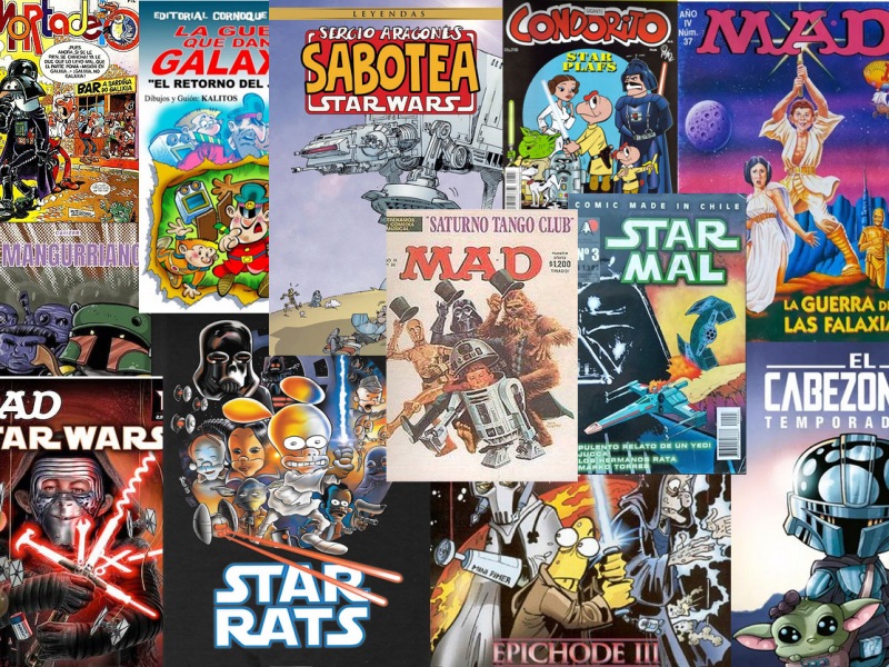 Cómics de Star Wars en español: El Multiverso de las Parodias