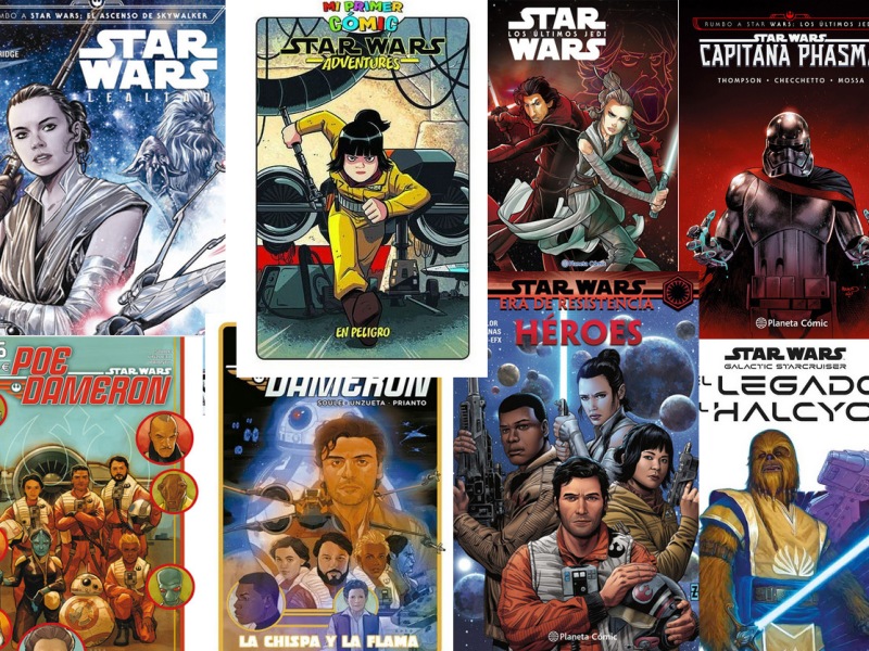 Cómics de Star Wars en español: Secuelas – entre Los Ultimos Jedi y El Ascenso de Skywalker