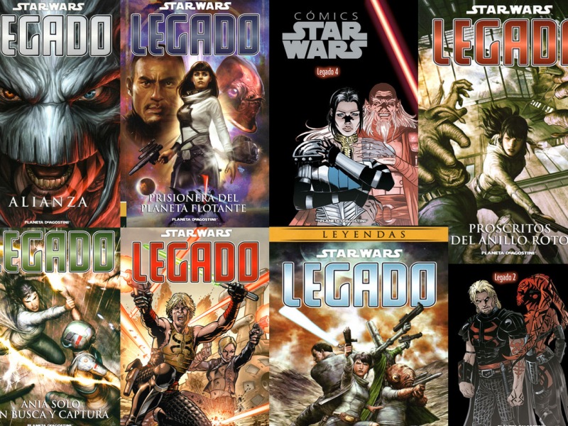 Cómics de Star Wars en Español: Legado, o un futuro de Leyendas