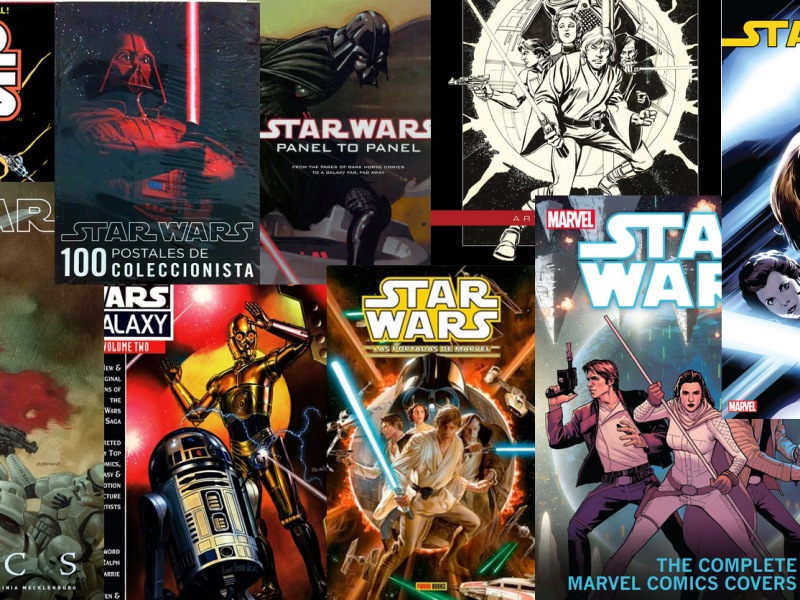 Cómics de Star Wars en español: Los libros de arte de los cómics.